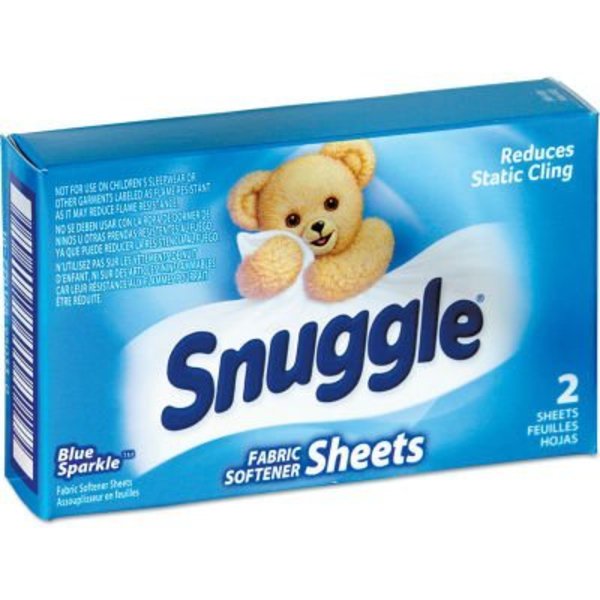 Johnson Diversey Consumer Brands Snuggle Vend-Design Fabric Softener Sheets Sheets, 2 Sheets/Box, 100 Boxes - 2979929 VEN 2979929